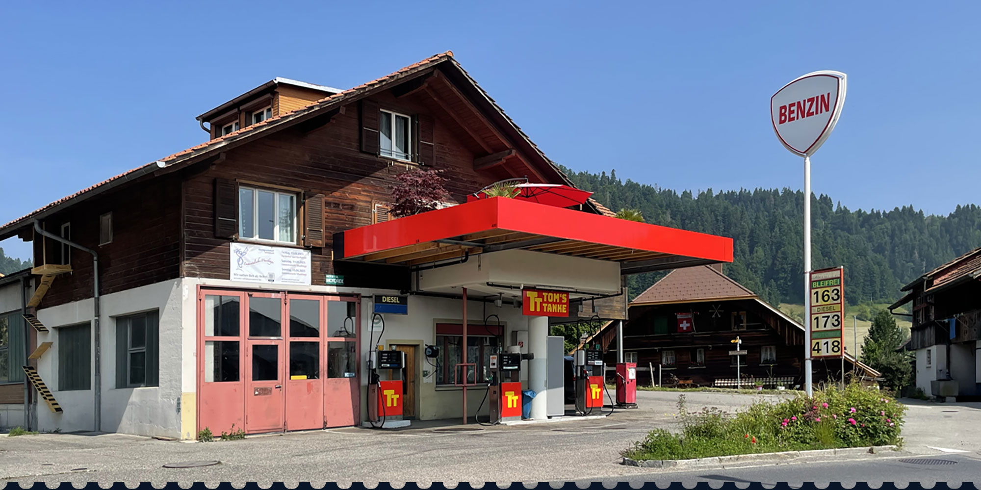 Bild von Tom’s Tanke – Ihre 24h-Tankstelle in Schüpbach bei Langnau